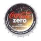 Coca cola noir zero et texte espagne