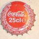 Coca cola rouge 25 cl et texte